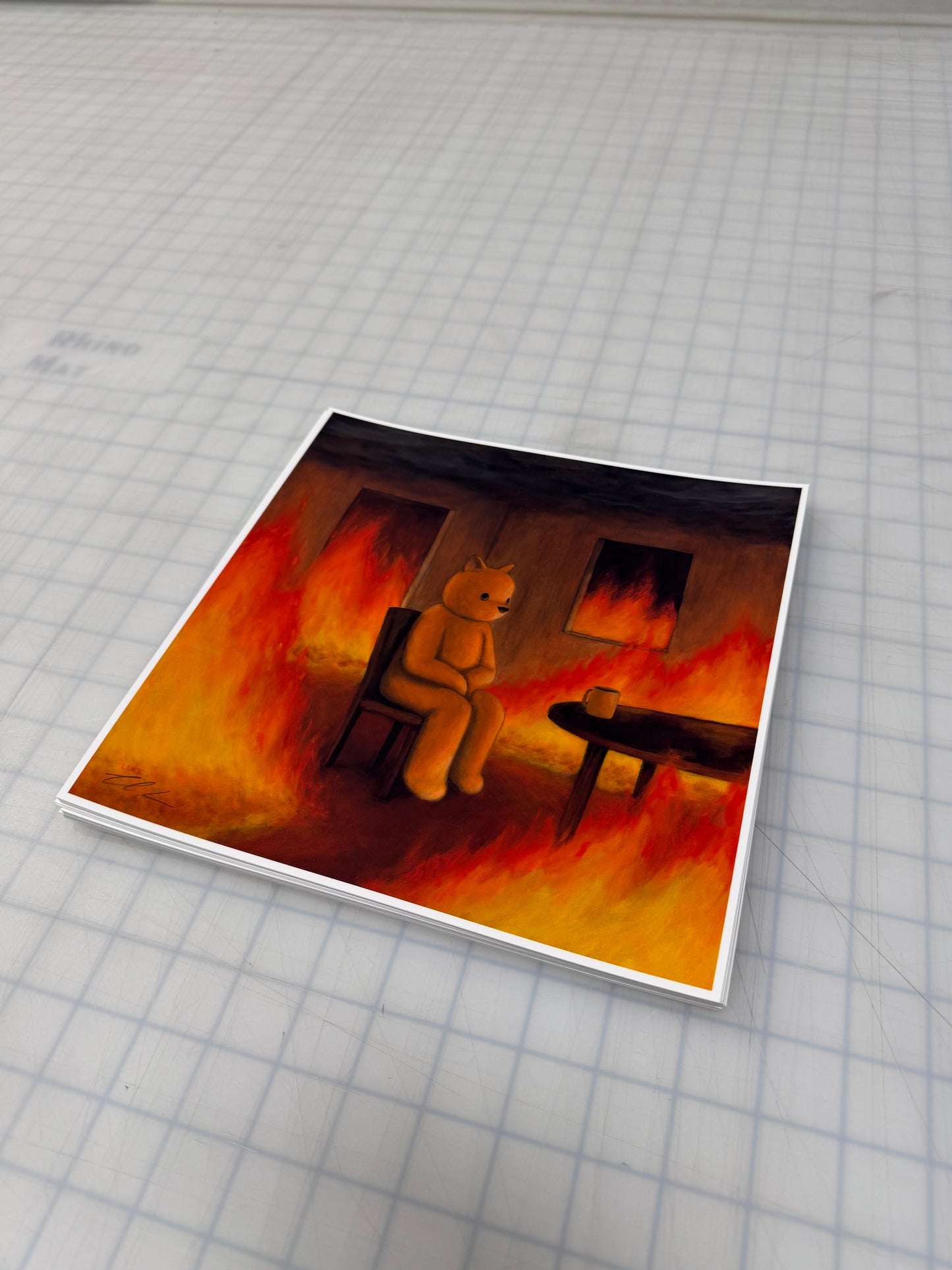 “This Is Fine” (Small Print)